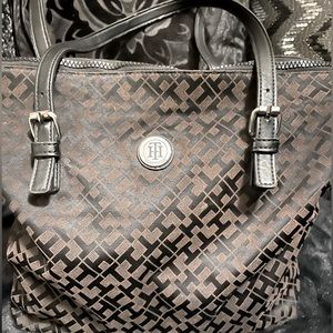 Tommy Hilfiger Leather Tote Bags for Women